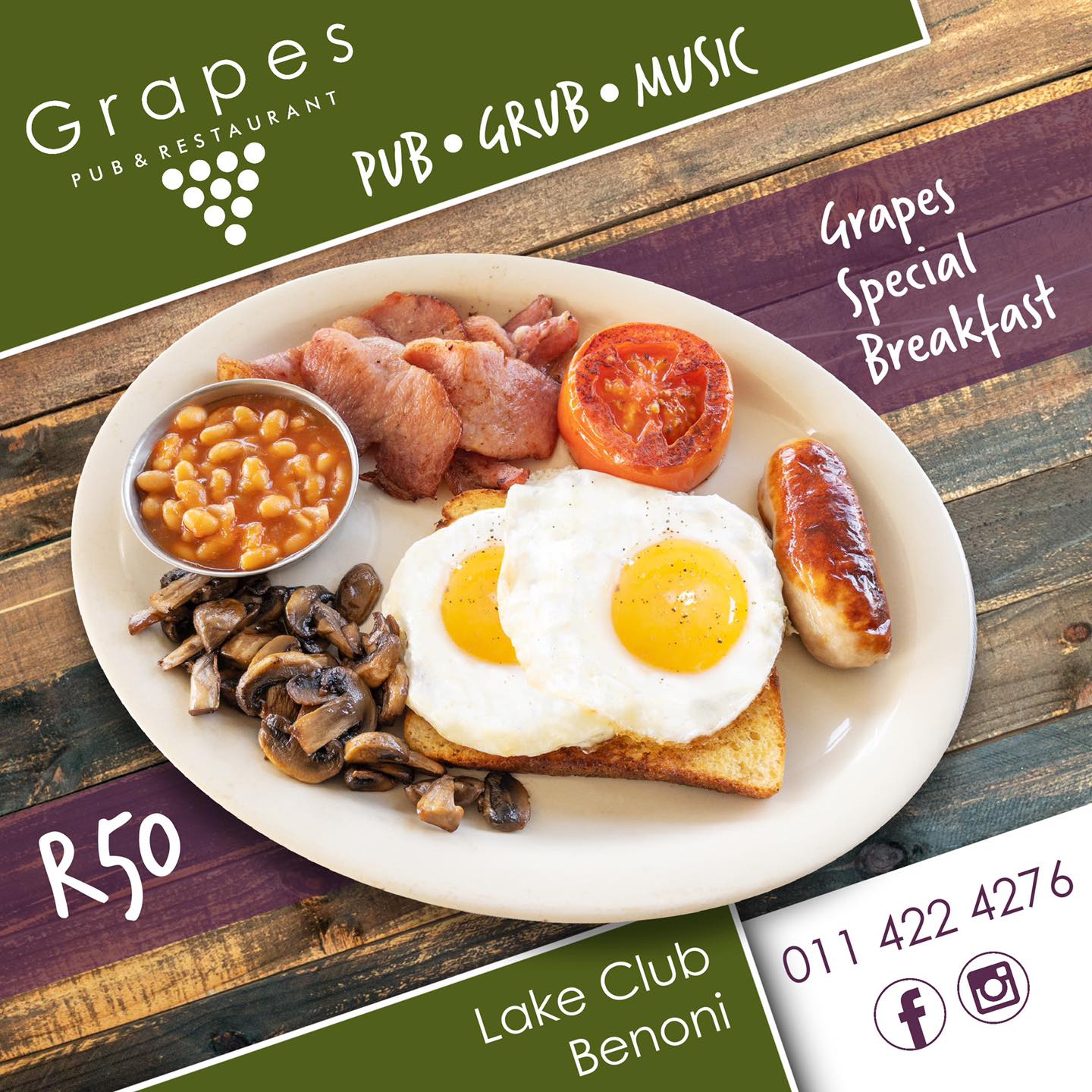 Grapes Pub & Restaurant ⋆ Specials ZA