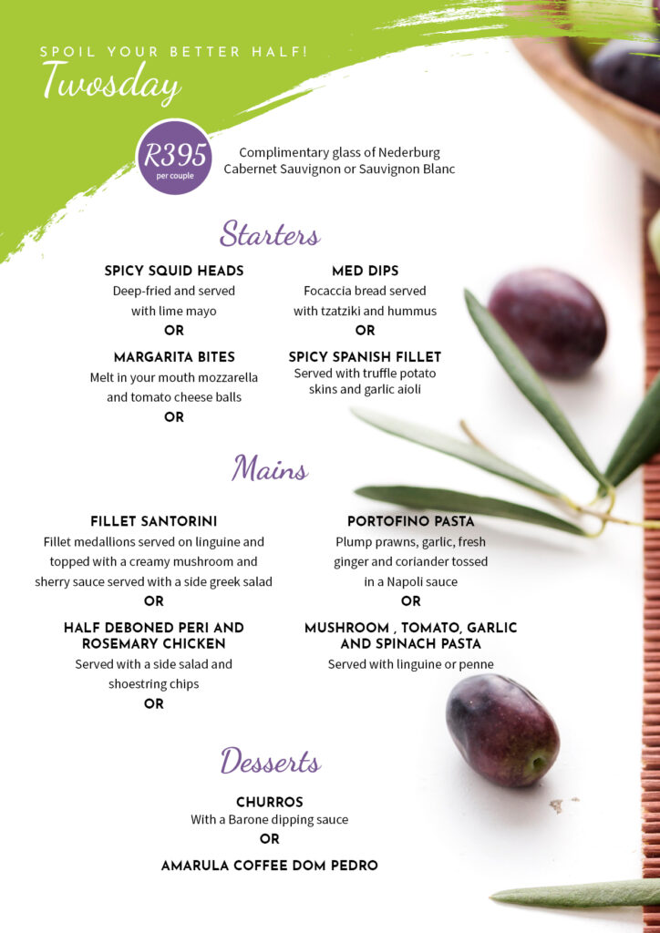 Olive Oil Hillcrest Specials ZA Olive Oil Hillcrest Specials ZA